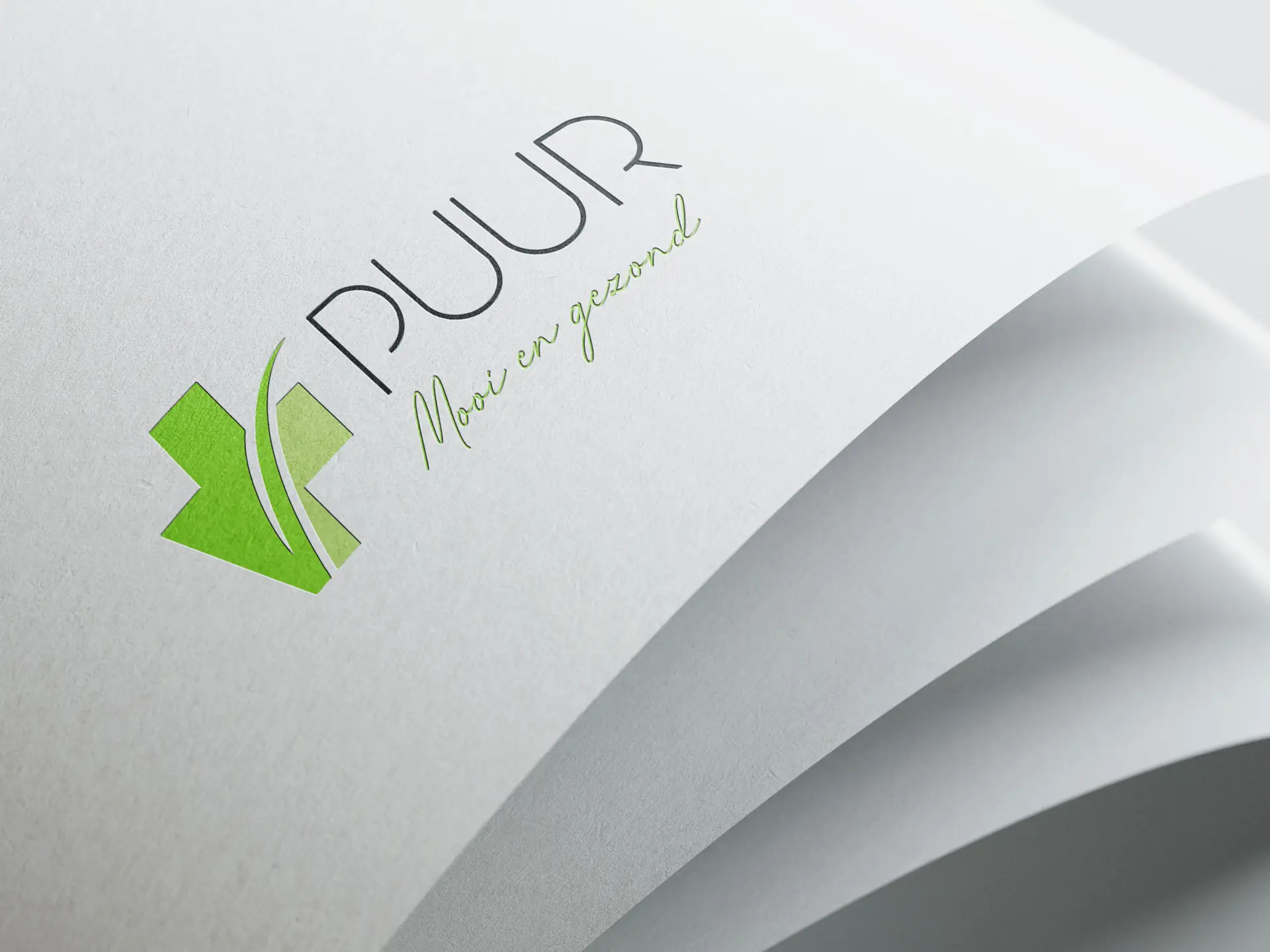 ontwerp logo Studio PUUR - Diksmuide