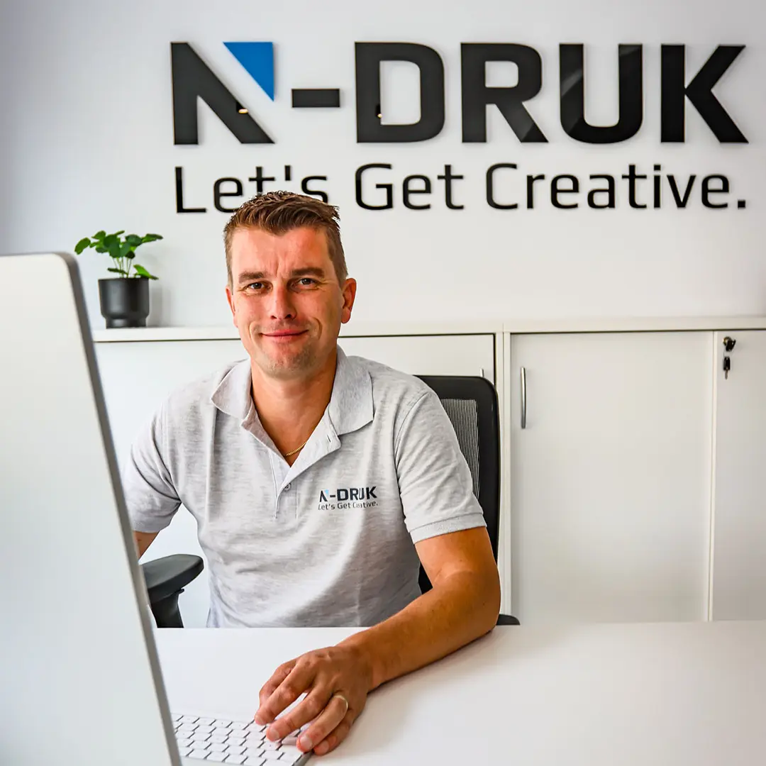 Serge Vermander van N-druk helpt je graag verder
